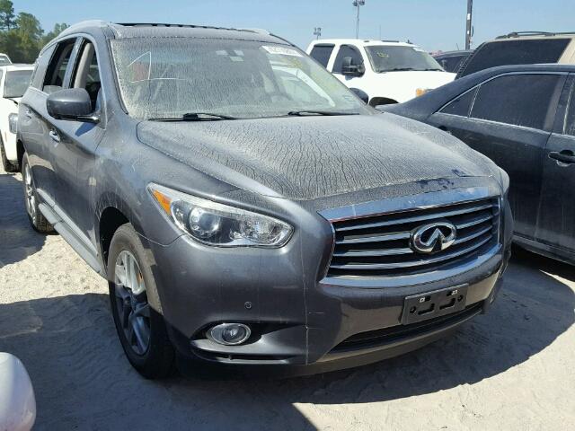 5N1AL0MM1DC314412 - 2013 INFINITI JX35 BASE CHARCOAL photo 1