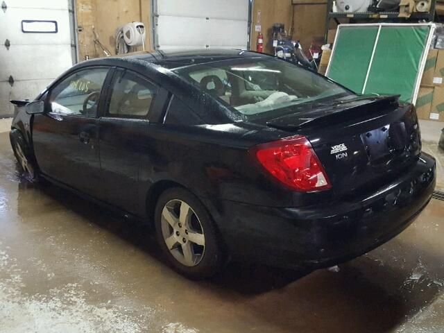 1G8AW15B36Z152565 - 2006 SATURN ION LEVEL BLACK photo 3