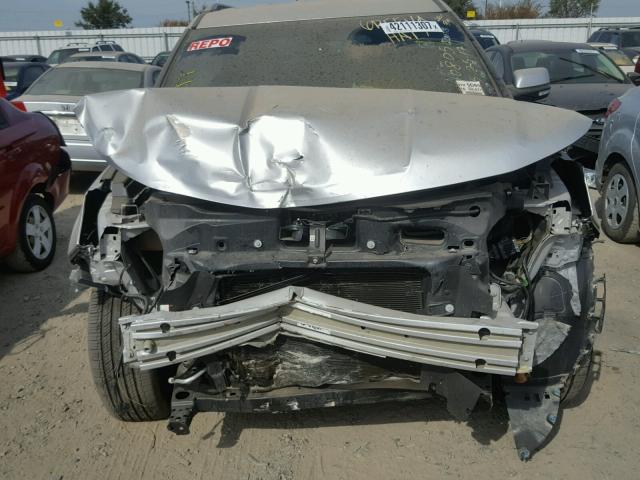 1FM5K8F84GGC49829 - 2016 FORD EXPLORER L SILVER photo 9