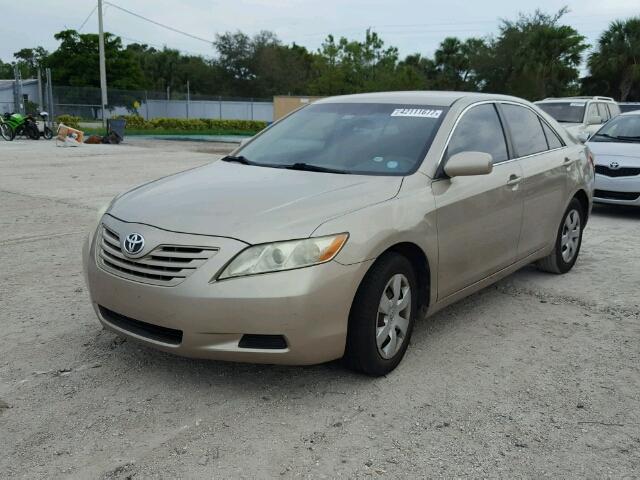 4T1BE46K99U323524 - 2009 TOYOTA CAMRY BASE GOLD photo 2