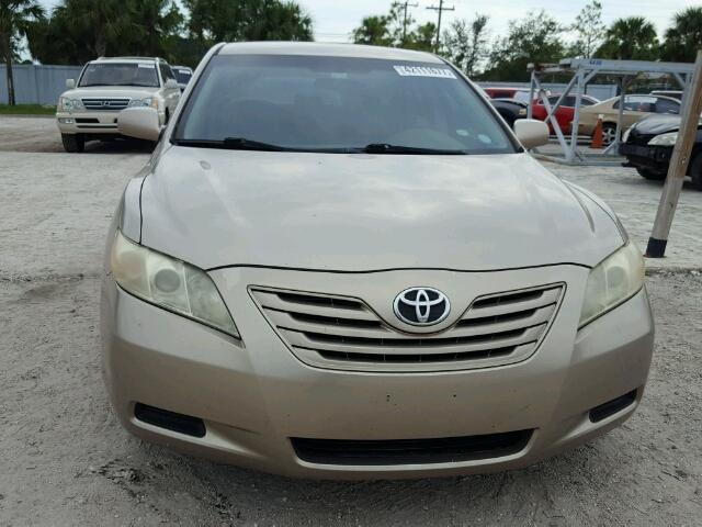 4T1BE46K99U323524 - 2009 TOYOTA CAMRY BASE GOLD photo 9