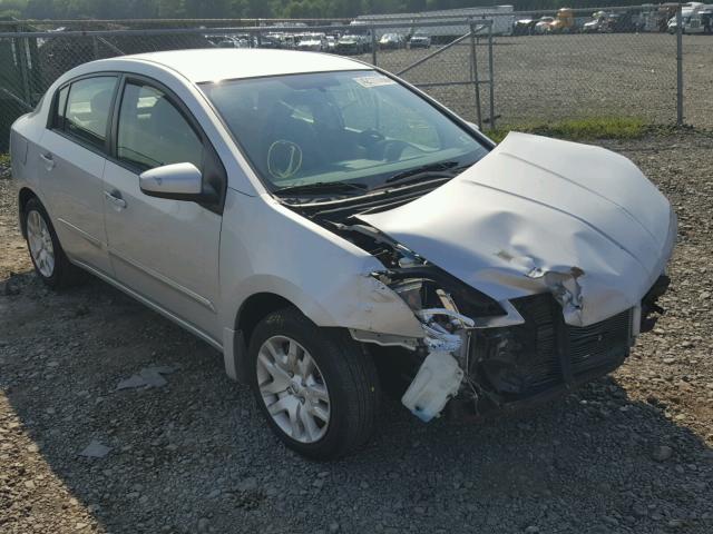 3N1AB6APXAL714593 - 2010 NISSAN SENTRA 2.0 SILVER photo 1