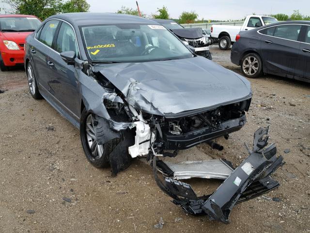 1VWDT7A39HC030003 - 2017 VOLKSWAGEN PASSAT R-L GRAY photo 1