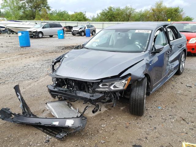 1VWDT7A39HC030003 - 2017 VOLKSWAGEN PASSAT R-L GRAY photo 2