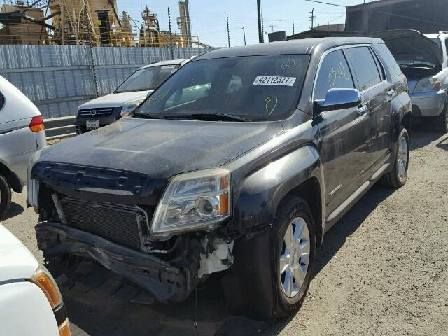 2CTALBEW3A6351700 - 2010 GMC TERRAIN SL BLACK photo 2