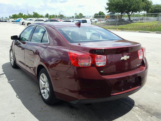 1G11C5SL3FF254879 - 2015 CHEVROLET MALIBU 1LT RED photo 3