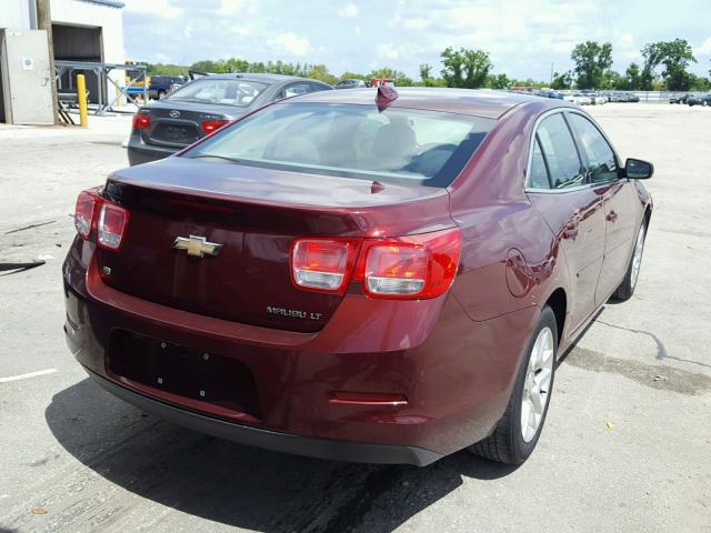 1G11C5SL3FF254879 - 2015 CHEVROLET MALIBU 1LT RED photo 4