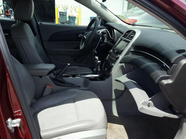 1G11C5SL3FF254879 - 2015 CHEVROLET MALIBU 1LT RED photo 5