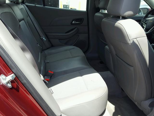 1G11C5SL3FF254879 - 2015 CHEVROLET MALIBU 1LT RED photo 6
