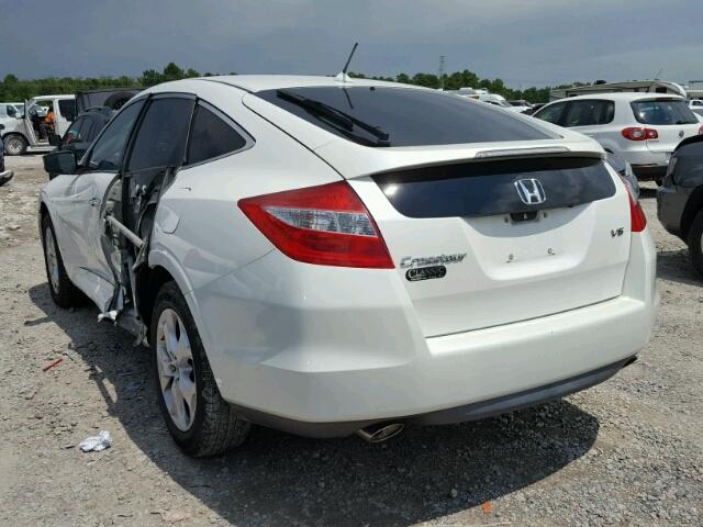 5J6TF1H50CL007206 - 2012 HONDA CROSSTOUR WHITE photo 3