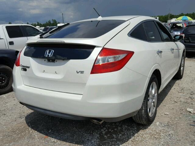 5J6TF1H50CL007206 - 2012 HONDA CROSSTOUR WHITE photo 4