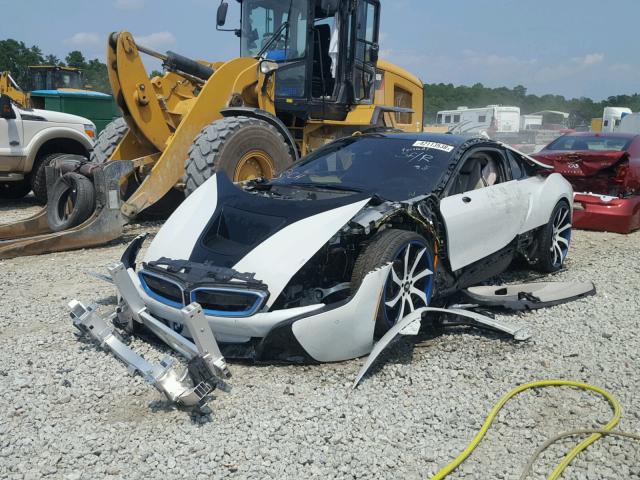 WBY2Z2C50FV392103 - 2015 BMW I8 WHITE photo 2