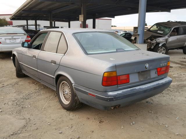 WBAHD231XKBF62292 - 1989 BMW 535 I AUTO BLUE photo 3