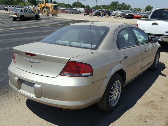 1C3EL46X36N216627 - 2006 CHRYSLER SEBRING BROWN photo 4