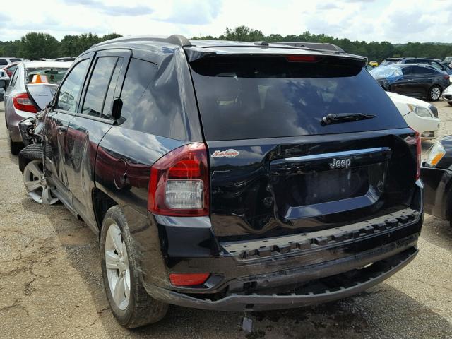 1C4NJCBA3GD536390 - 2016 JEEP COMPASS SP BLACK photo 3
