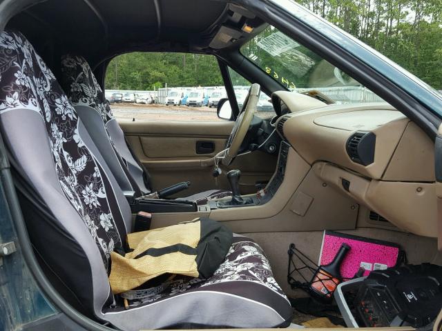 4USCH7334WLE10616 - 1998 BMW Z3 1.9 GREEN photo 5