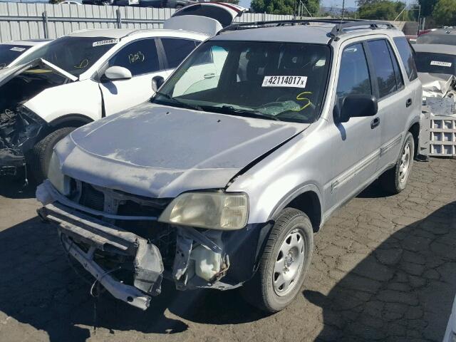 JHLRD28401S014701 - 2001 HONDA CR-V LX SILVER photo 2