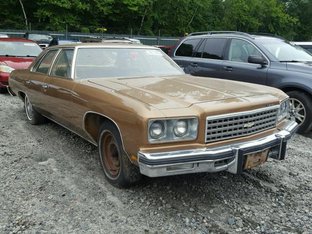 1L69V6J175962 - 1976 CHEVROLET IMPALA GOLD photo 1