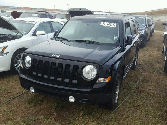 1C4NJPBA8CD504956 - 2012 JEEP PATRIOT BLACK photo 2