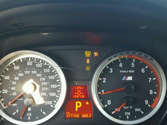 WBSWD935X9P362196 - 2009 BMW M3 WHITE photo 8