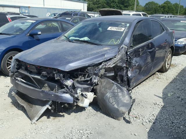 1G11C5SA0DF166156 - 2013 CHEVROLET MALIBU 1LT BLUE photo 2