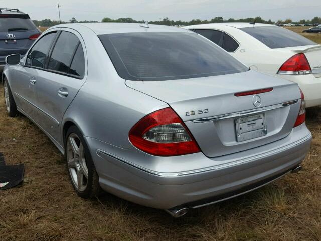 WDBUF56X59B395391 - 2009 MERCEDES-BENZ E 350 GRAY photo 3