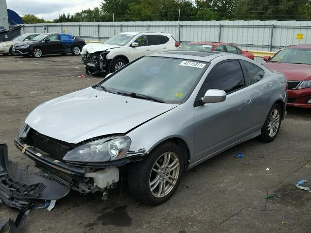 JH4DC54865S008359 - 2005 ACURA RSX SILVER photo 2