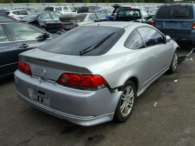 JH4DC54865S008359 - 2005 ACURA RSX SILVER photo 4