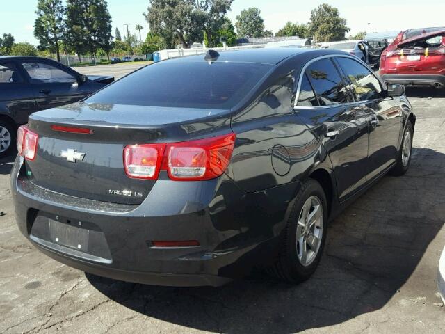 1G11B5SL7EF271069 - 2014 CHEVROLET MALIBU GRAY photo 4