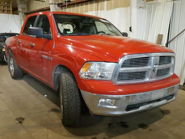 1D3HV13T39J504816 - 2009 DODGE RAM 1500 RED photo 1