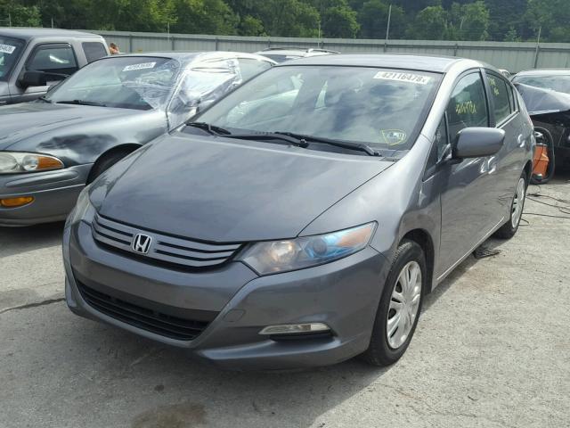 JHMZE2H5XAS019888 - 2010 HONDA INSIGHT LX GRAY photo 2