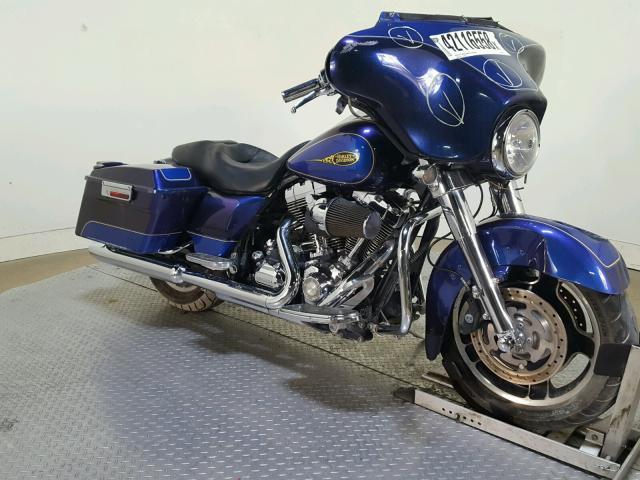 1HD1KB4139Y629228 - 2009 HARLEY-DAVIDSON FLHX BLUE photo 2