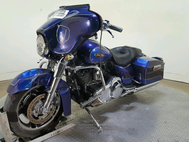 1HD1KB4139Y629228 - 2009 HARLEY-DAVIDSON FLHX BLUE photo 4