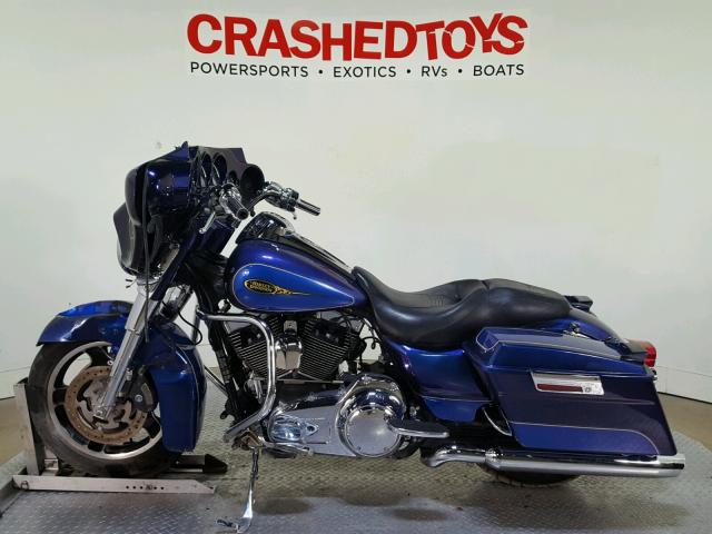 1HD1KB4139Y629228 - 2009 HARLEY-DAVIDSON FLHX BLUE photo 5