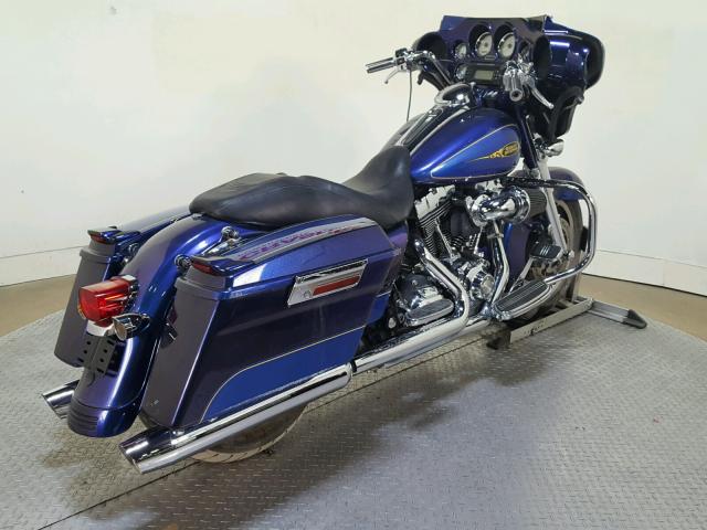 1HD1KB4139Y629228 - 2009 HARLEY-DAVIDSON FLHX BLUE photo 8