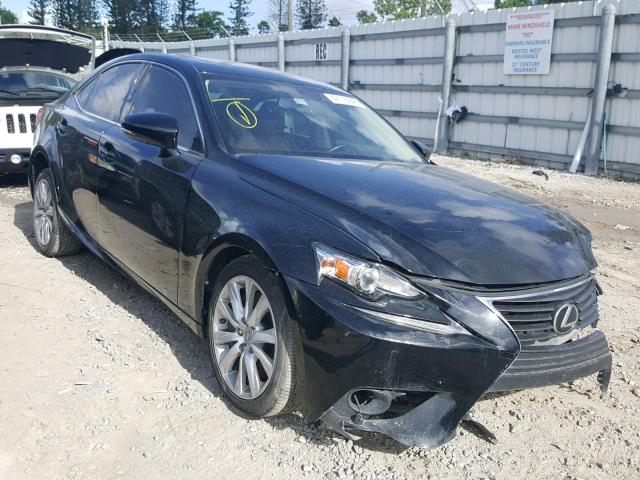 JTHBA1D2XG5008285 - 2016 LEXUS IS 200T BLACK photo 1