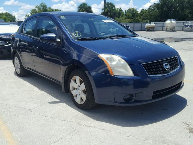 3N1AB61EX8L734366 - 2008 NISSAN SENTRA 2.0 BLUE photo 1