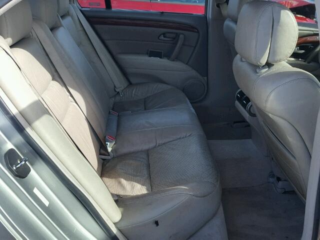 JH4KB16678C004060 - 2008 ACURA RL SILVER photo 6