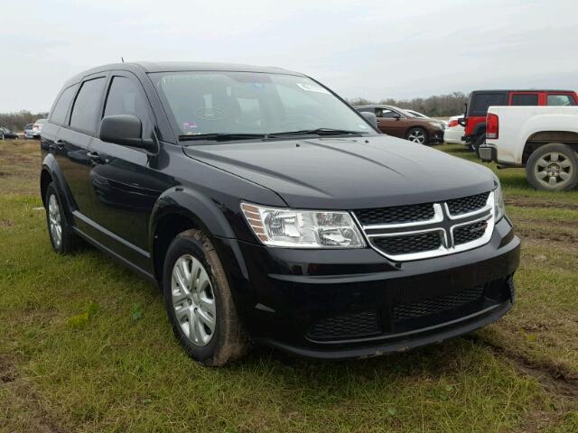 3C4PDCAB2FT510429 - 2015 DODGE JOURNEY BLACK photo 1