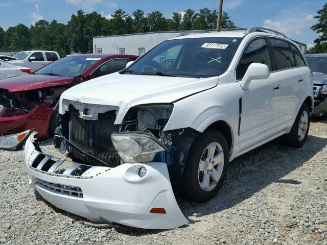 3GNAL3E59CS625406 - 2012 CHEVROLET CAPTIVA SP WHITE photo 2