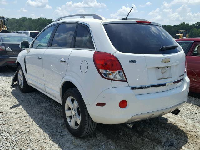 3GNAL3E59CS625406 - 2012 CHEVROLET CAPTIVA SP WHITE photo 3