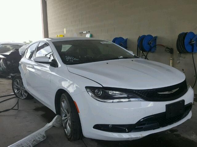 1C3CCCBB5GN115750 - 2016 CHRYSLER 200 S WHITE photo 1