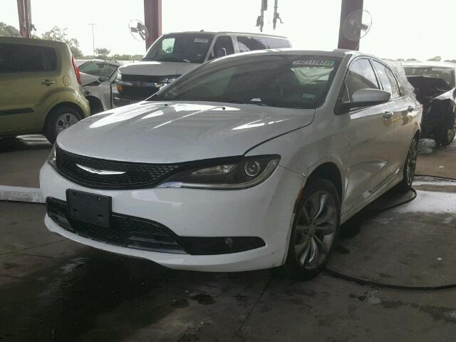 1C3CCCBB5GN115750 - 2016 CHRYSLER 200 S WHITE photo 2