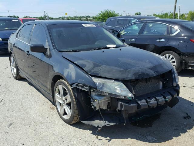 3FAHP0DC1AR139743 - 2010 FORD FUSION SPO BLACK photo 1