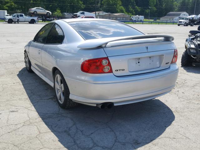 6G2VX12G14L272179 - 2004 PONTIAC GTO SILVER photo 3