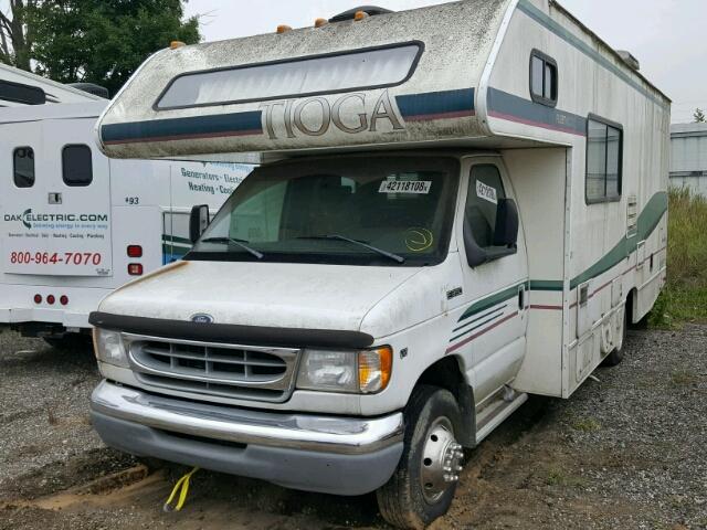 1FDWE30S2WHA76968 - 1998 FORD TIOGA WHITE photo 9