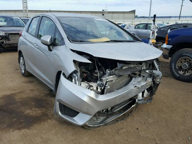 3HGGK5H55FM734811 - 2015 HONDA FIT LX SILVER photo 1