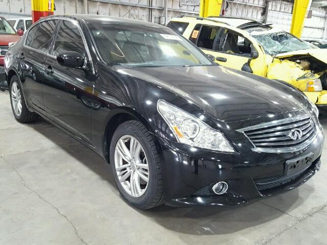 JN1CV6AR3DM750606 - 2013 INFINITI G37 BLACK photo 1