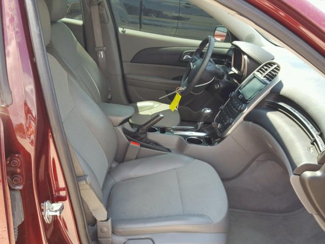 1G11C5SL6FF306408 - 2015 CHEVROLET MALIBU 1LT MAROON photo 5