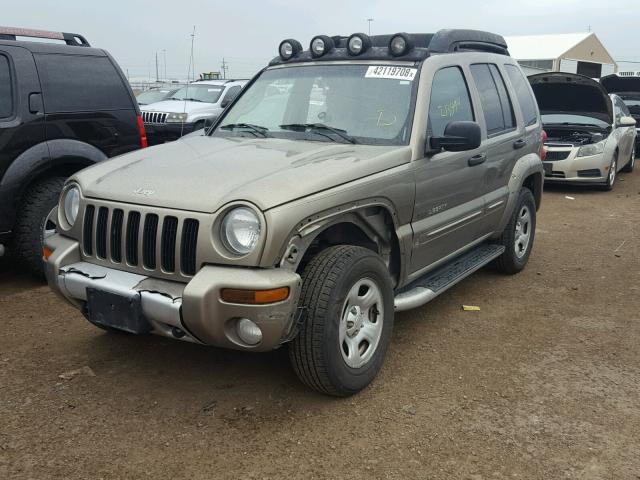 1J4GL38K03W718415 - 2003 JEEP LIBERTY RE GOLD photo 2